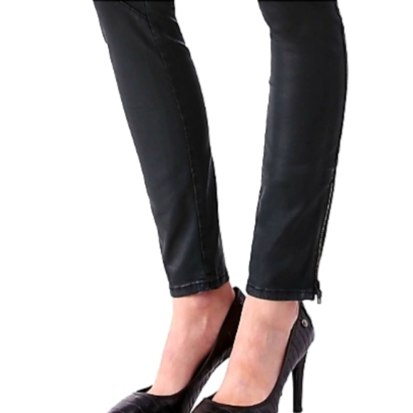 🆕️ Diesel Skinzee Sp Black Waxed Jogg Jeans Sweat - Picture 7 of 8